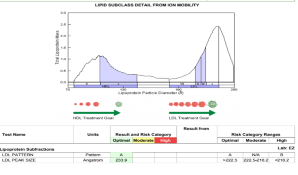 Cholesterol And Cardiac Testing Example Results - Testing.com